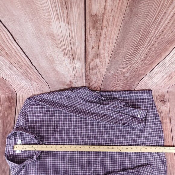 Southern Tide Mens Size XXL Classic Fit Purple Long Sleeve Button Down Shirt - Picture 12 of 12